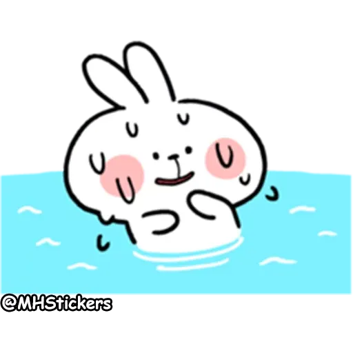 Spoiled rabbit summer  - Sticker 10