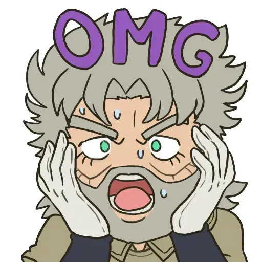 Jojo's Bizarre Stickers by Gamusaur - Sticker 13