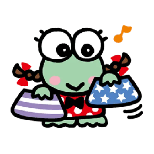 Keroppi 3 - Sticker 28