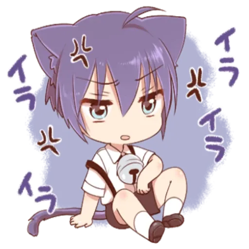 anime chibi - Sticker 21
