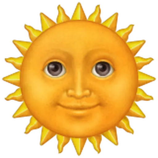 Emoji Nature Pack - 3 - Sticker 25