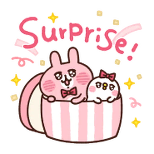 Kanahei Piske Usagi Celebrate 2 - Sticker 21