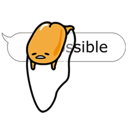 Gudetama 2 - Sticker 16
