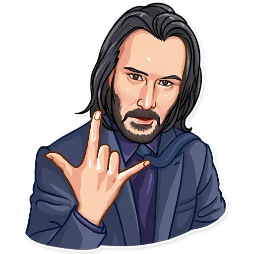 Keanu Reeves - Sticker 19