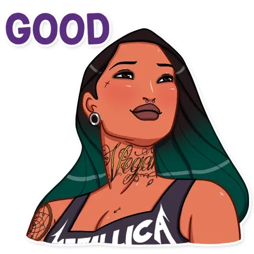 Badass disney princesses - Sticker 23