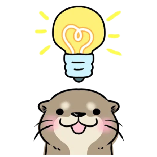 Otter’s otter big sticker - Sticker 24
