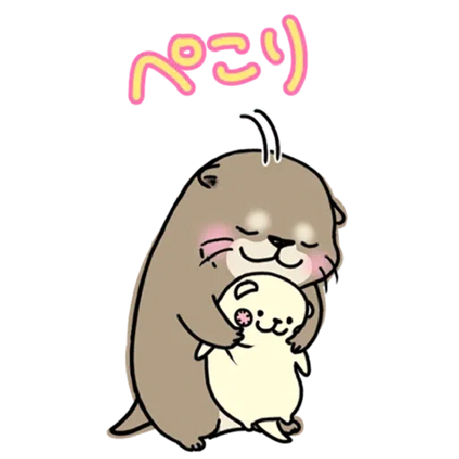 Otter’s otter big sticker - Sticker 10