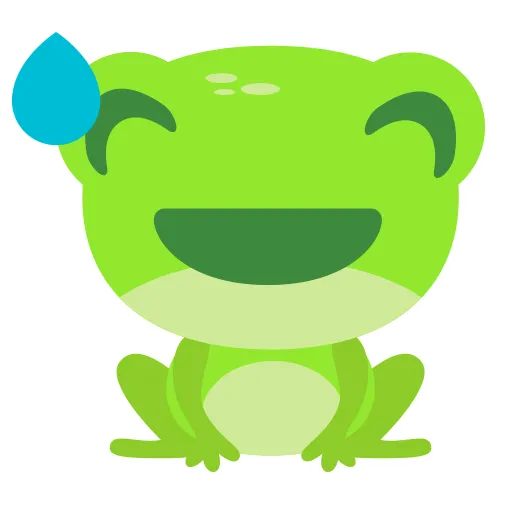 The Funniest Baby Frog - Sticker 11