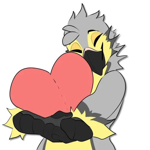 Polo The Fluffy Bird - Sticker