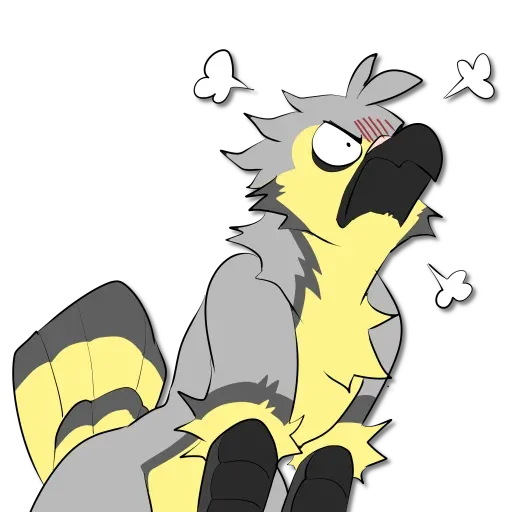 Polo The Fluffy Bird - Sticker