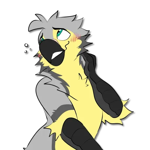 Polo The Fluffy Bird - Sticker