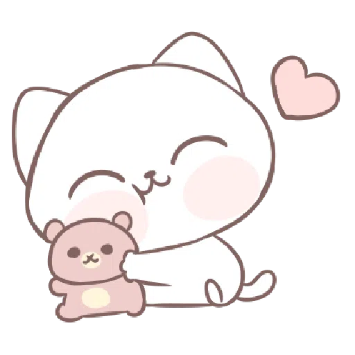 Marshmallow Puppies kitty! 2 by carina - Sticker 17