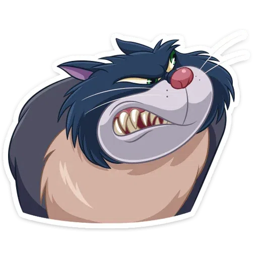 Lucifer the cat - Sticker 9
