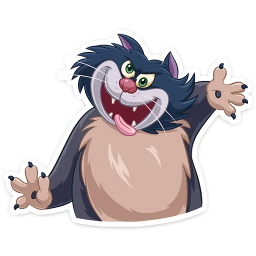 Lucifer the cat - Sticker 13