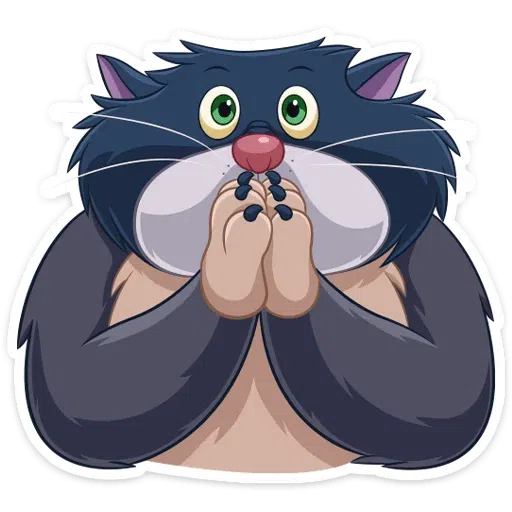 Lucifer the cat - Sticker 20