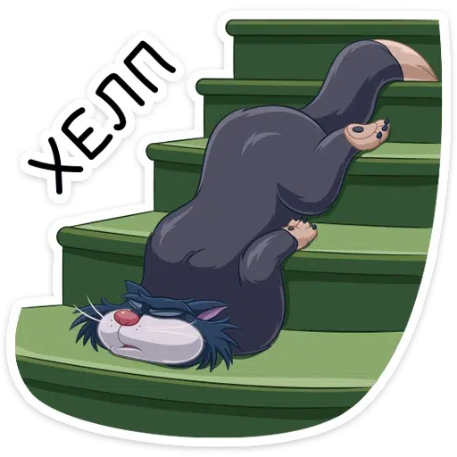 Lucifer the cat - Sticker 24