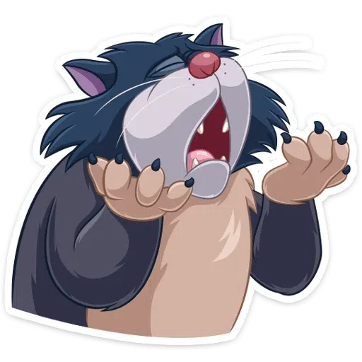 Lucifer the cat - Sticker 21