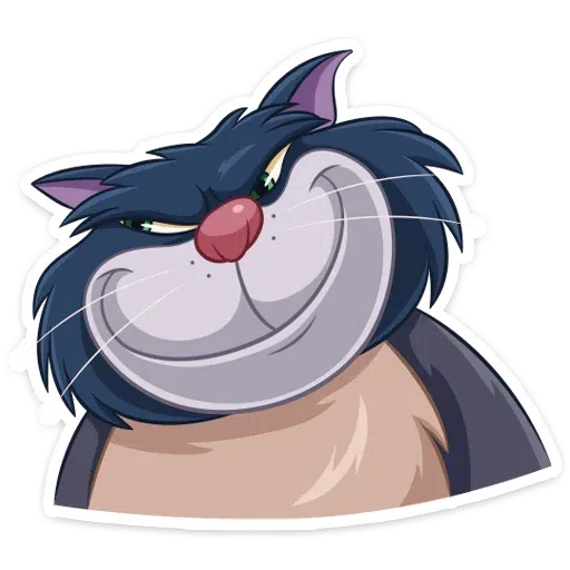 Lucifer the cat - Sticker 12