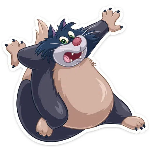 Lucifer the cat - Sticker 14
