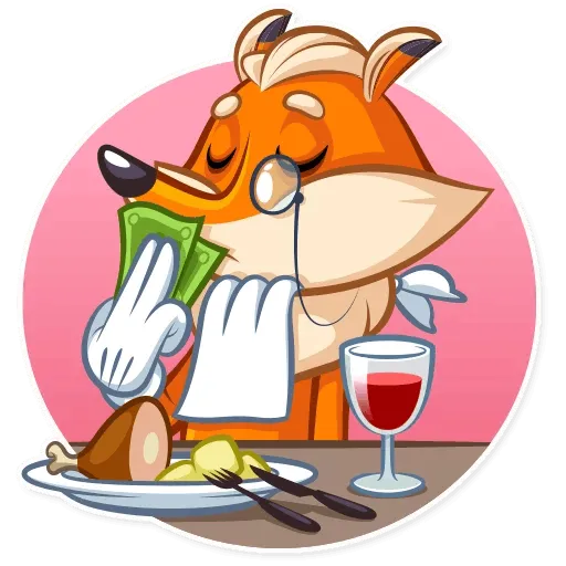 Millionaire Fox - Sticker 11
