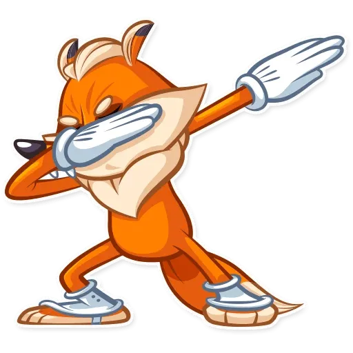 Millionaire Fox - Sticker 24