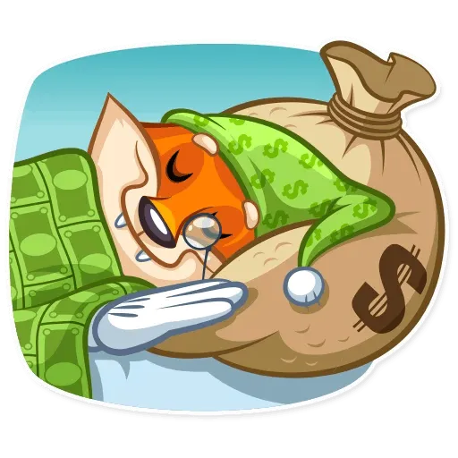 Millionaire Fox - Sticker 29