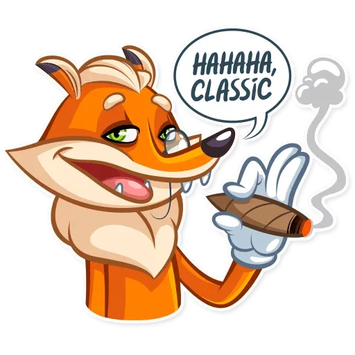 Millionaire Fox - Sticker 21