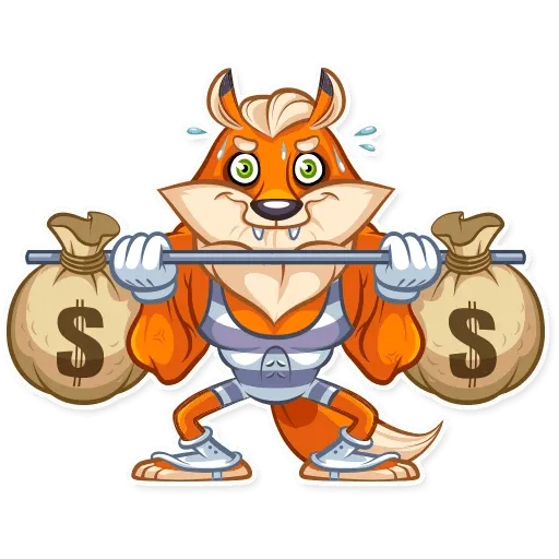 Millionaire Fox - Sticker 18