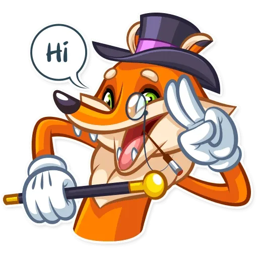 Millionaire Fox - Sticker 10