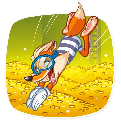 Millionaire Fox - Sticker 23