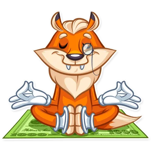 Millionaire Fox - Sticker 26