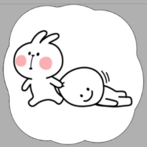 nice rabit - Sticker 25
