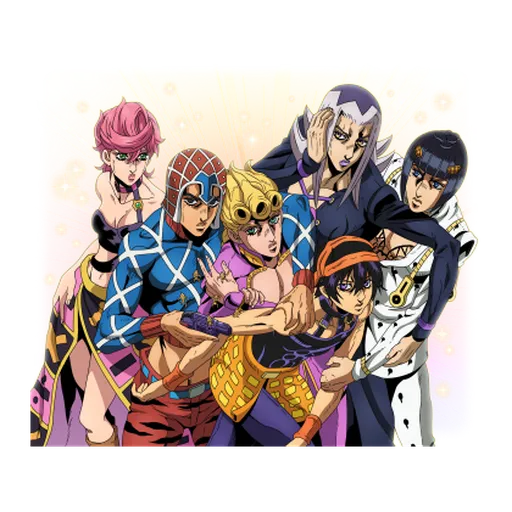 JOJO Part5 Vol. 2  Noble Readiness - Sticker 13