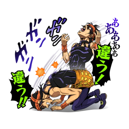 JOJO Part5 Vol. 2  Noble Readiness - Sticker 10
