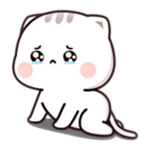 Cutie Cat Chan E - Sticker 11