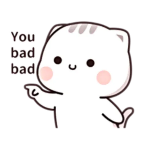 Cutie Cat Chan E - Sticker 13