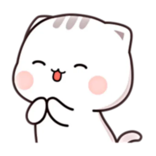 Cutie Cat Chan E - Sticker 9