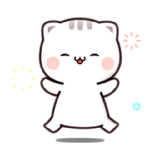 Cutie Cat Chan E - Sticker 17