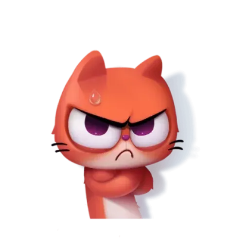 3D Cat - Sticker 9