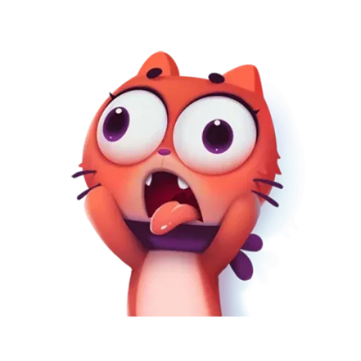 3D Cat - Sticker 22