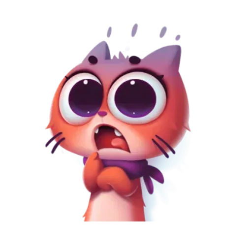 3D Cat - Sticker 27