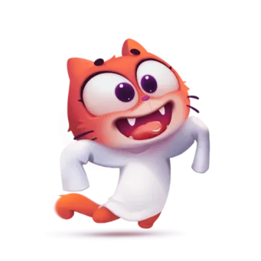 3D Cat - Sticker 18