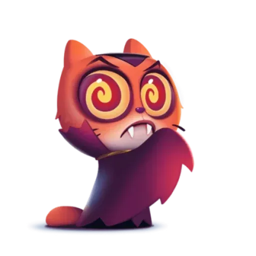 3D Cat - Sticker 26