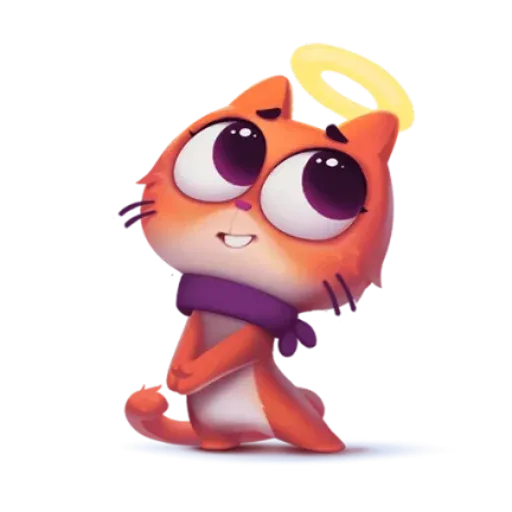 3D Cat - Sticker 10