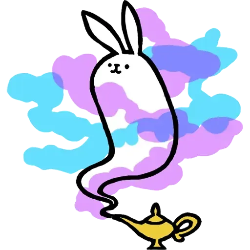 rabbit longleg - Sticker 20