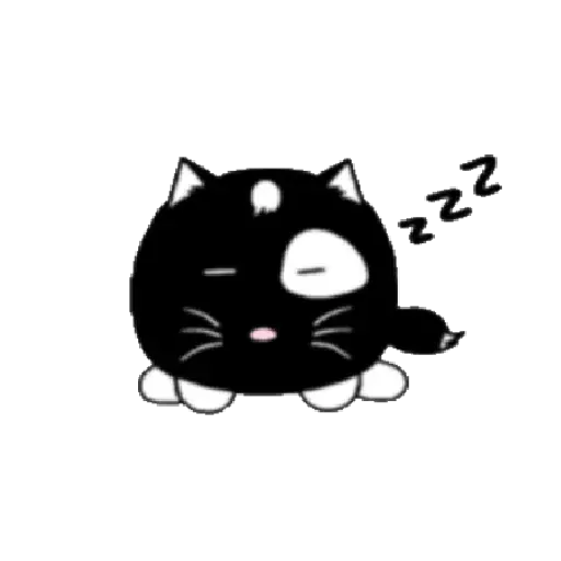 lonely black cat - Sticker 13