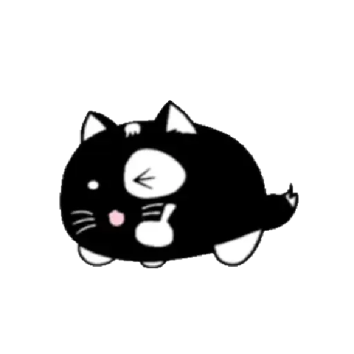 lonely black cat - Sticker 17