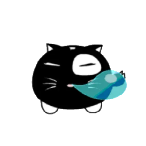lonely black cat - Sticker 21