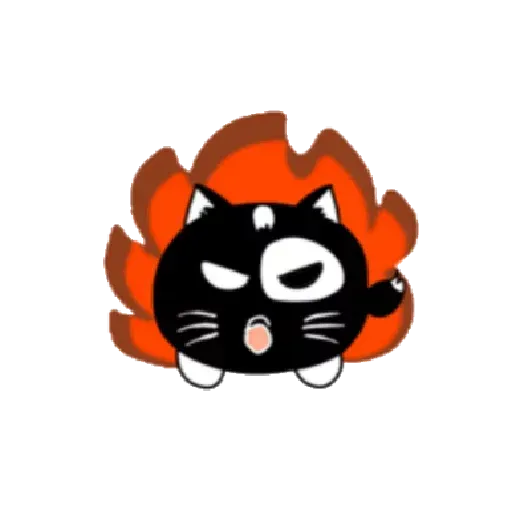 lonely black cat - Sticker 14