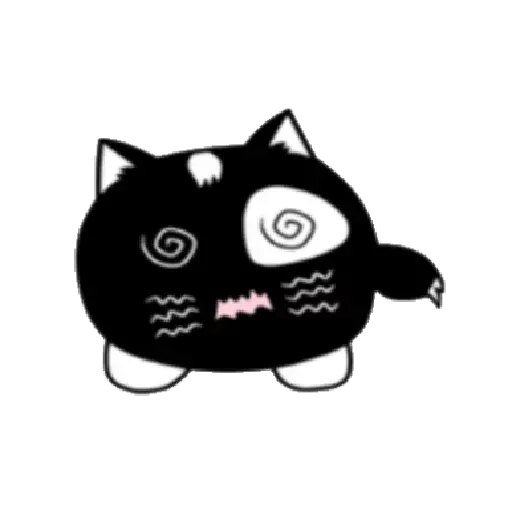 lonely black cat - Sticker 16